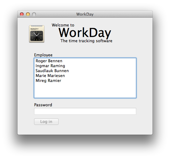 WorkDay Screenshots WorkDay screenshots