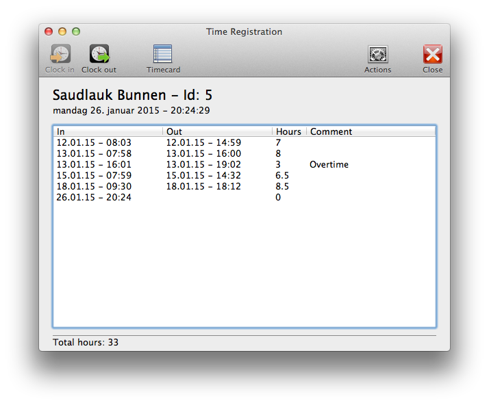 WorkDay Screenshots WorkDay screenshots